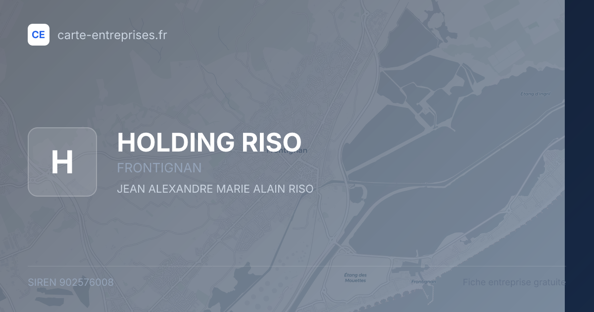 HOLDING RISO — 902576008 — fiche entreprise