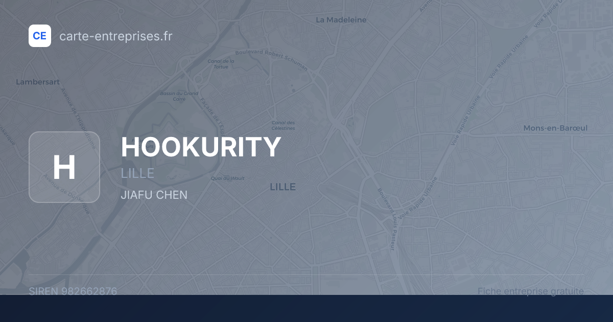 HOOKURITY — 982662876 — fiche entreprise