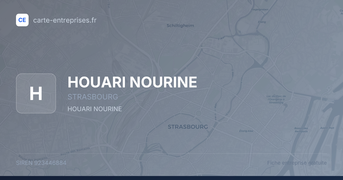 HOUARI NOURINE — 923446884 — fiche entreprise