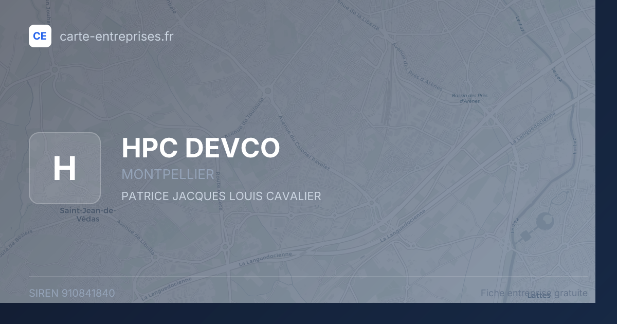 HPC DEVCO — 910841840 — fiche entreprise