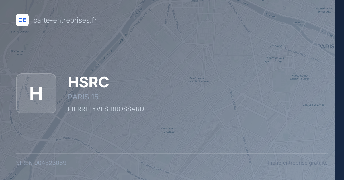 HSRC — 904823069 — fiche entreprise