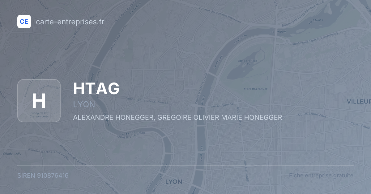 HTAG — 910876416 — fiche entreprise