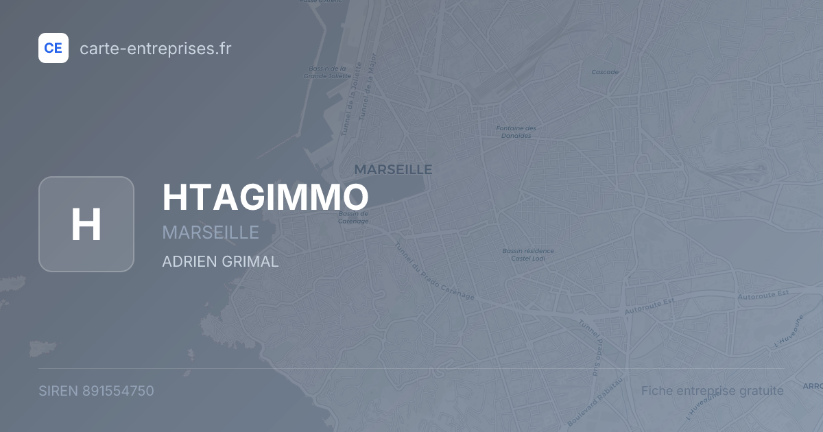 HTAGIMMO — 891554750 — fiche entreprise
