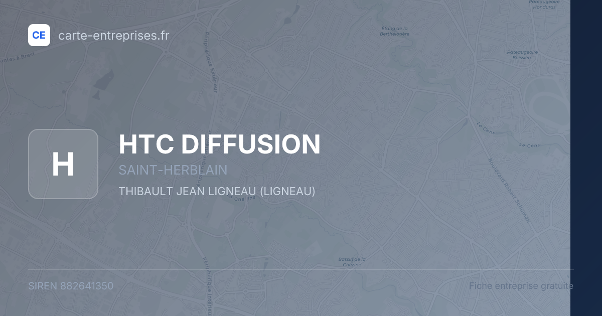 HTC DIFFUSION — 882641350 — fiche entreprise