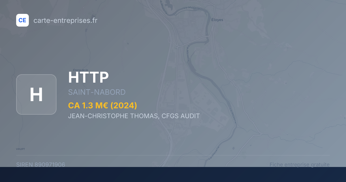 HTTP — 890971906 — fiche entreprise