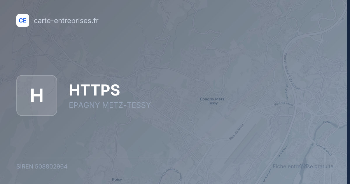 HTTPS — 508802964 — fiche entreprise