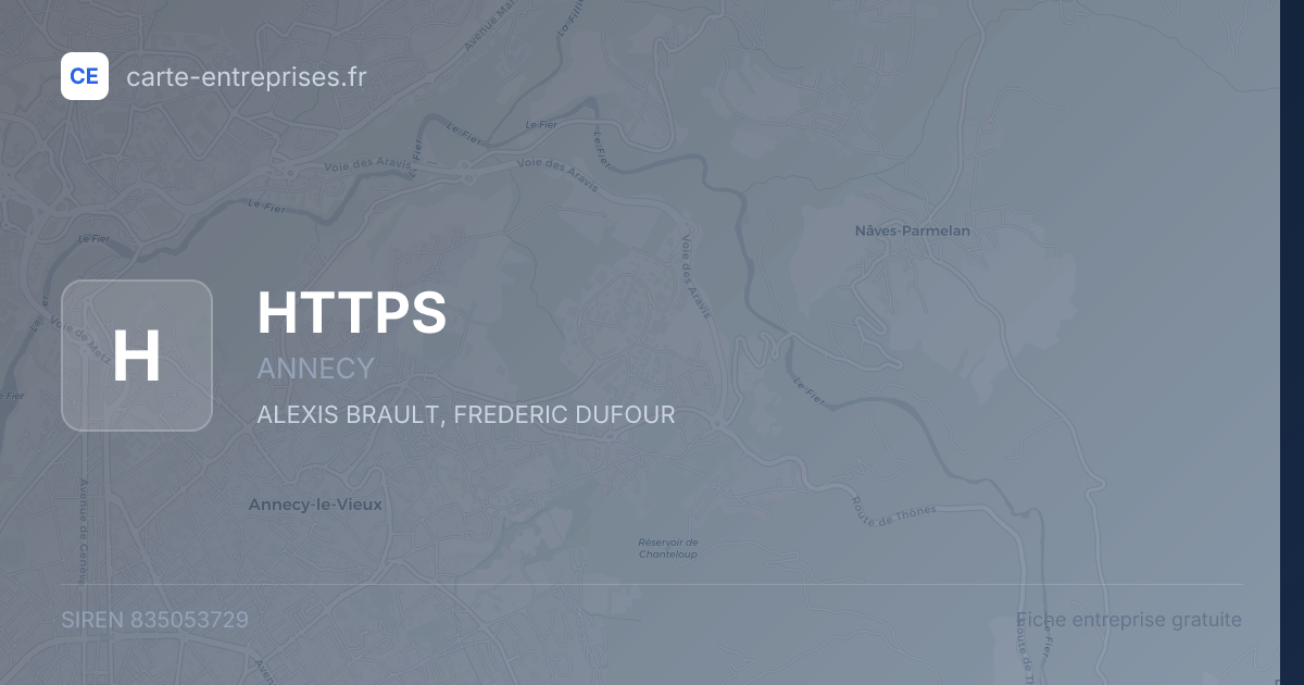 HTTPS — 835053729 — fiche entreprise
