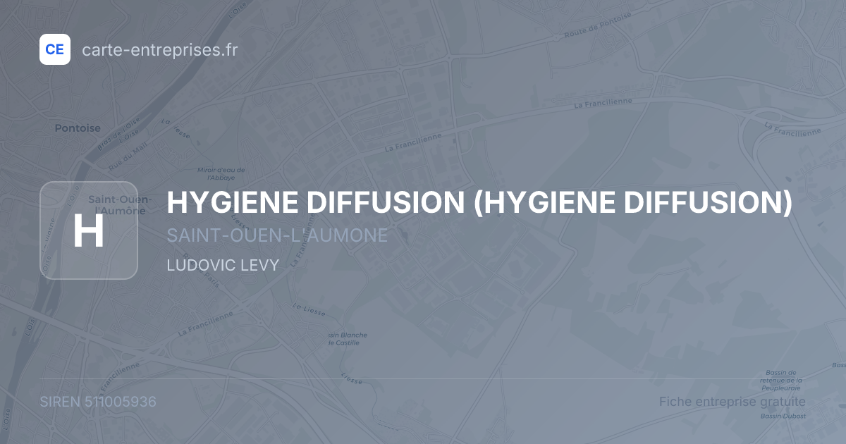 HYGIENE DIFFUSION — 511005936 — fiche entreprise