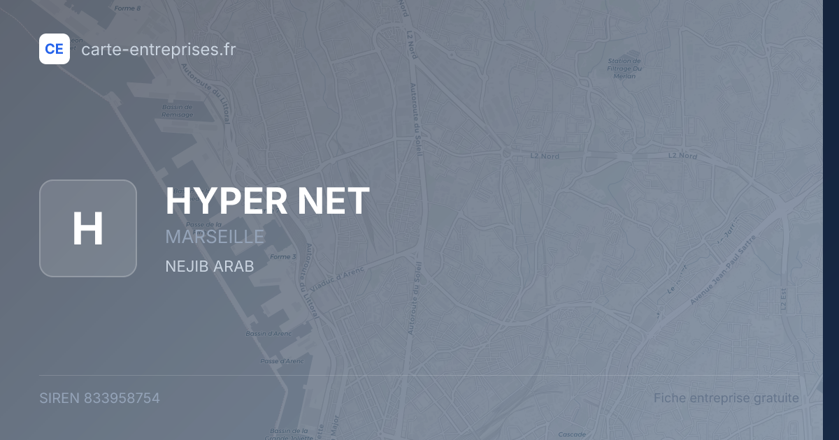 HYPER NET — 833958754 — fiche entreprise