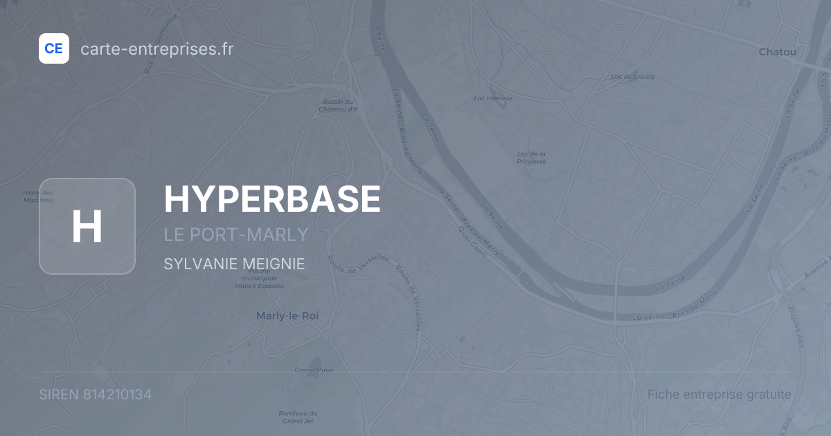 HYPERBASE — 814210134 — fiche entreprise