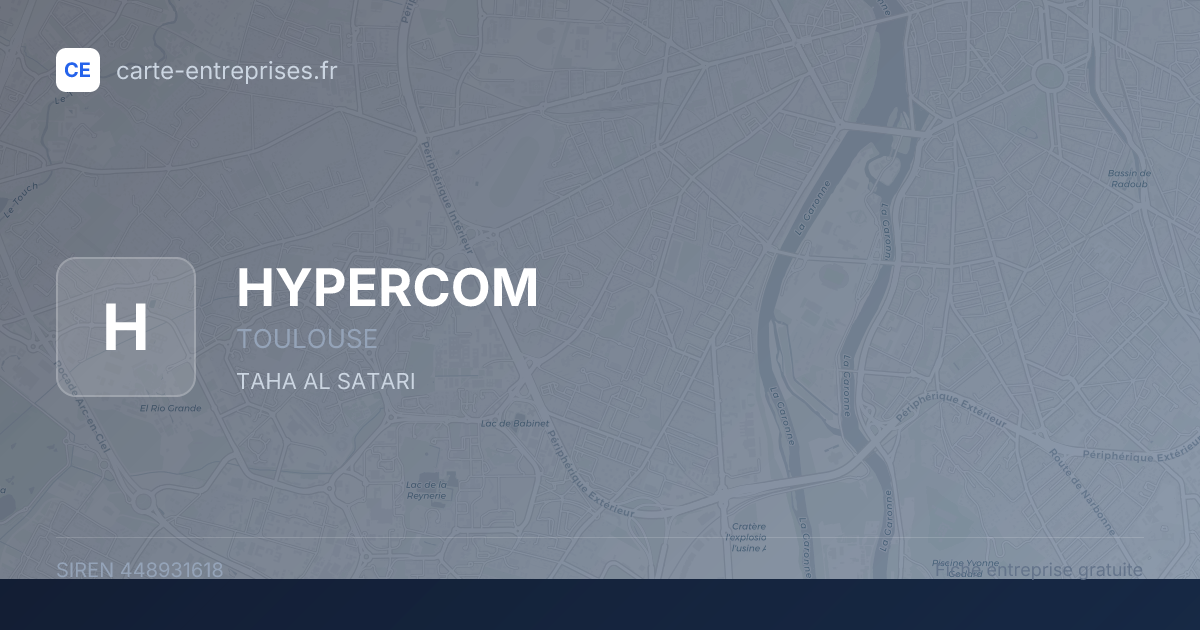 HYPERCOM — 448931618 — fiche entreprise