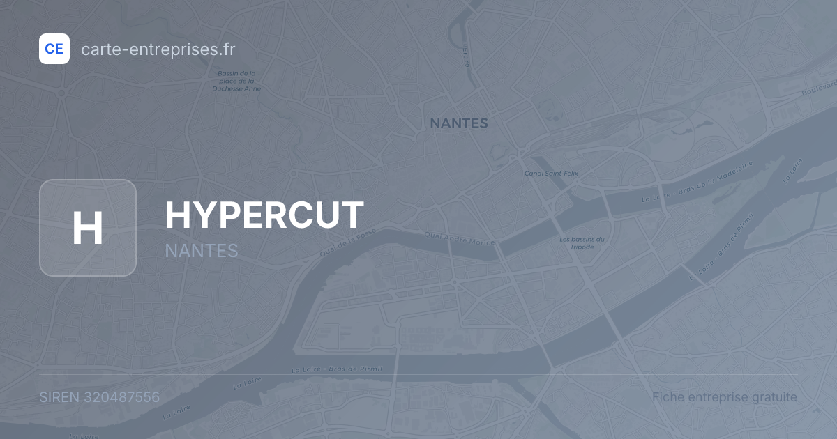 HYPERCUT — 320487556 — fiche entreprise