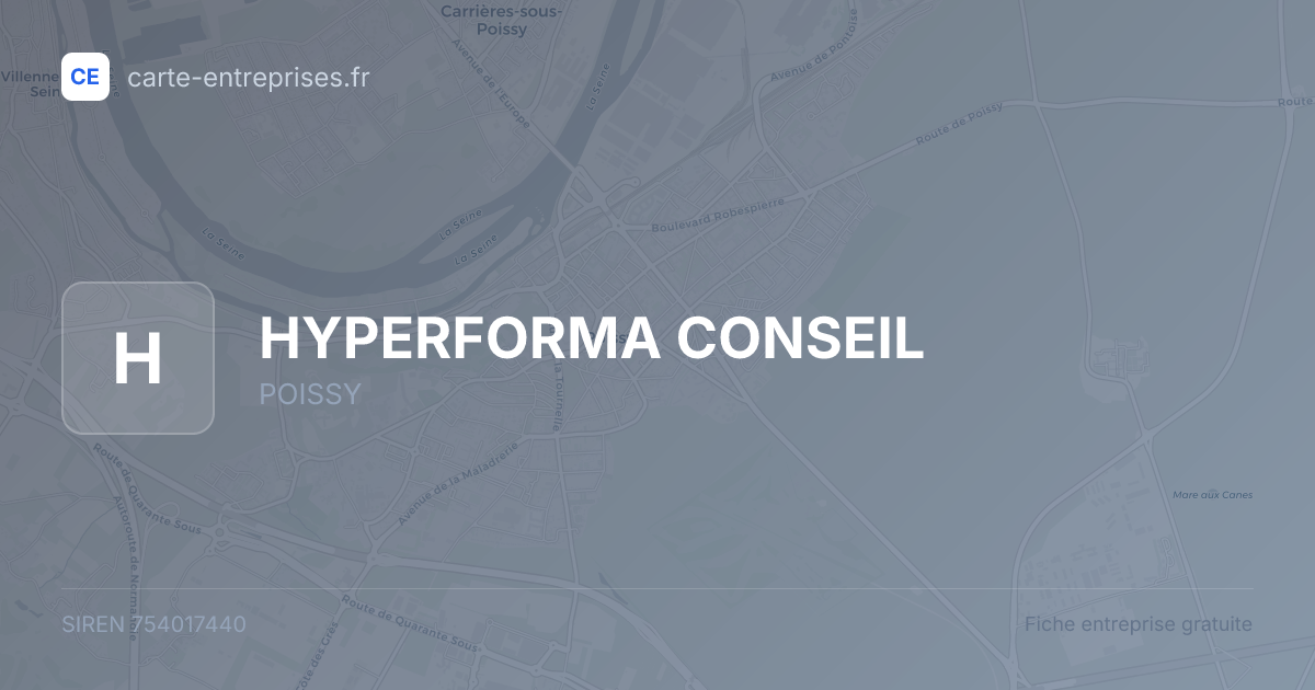 HYPERFORMA CONSEIL — 754017440 — fiche entreprise