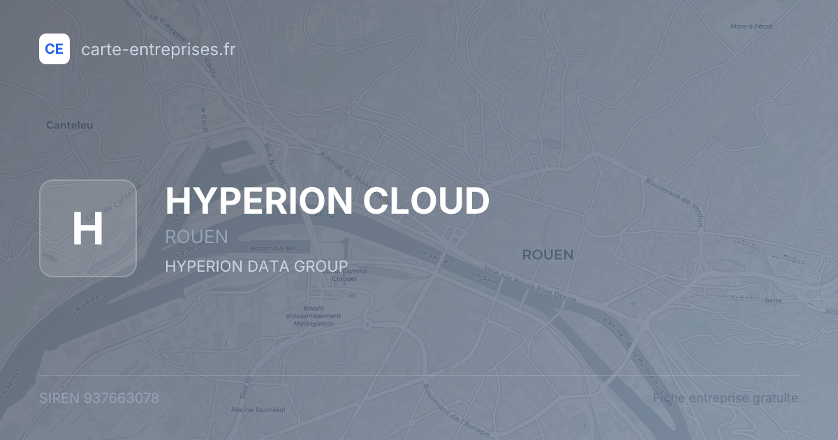 HYPERION CLOUD — 937663078 — fiche entreprise