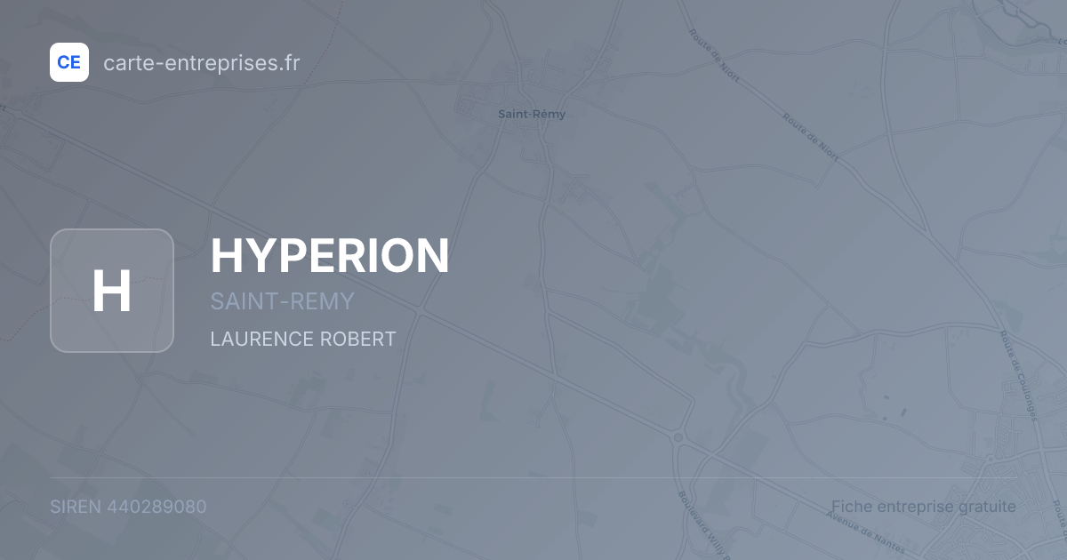 HYPERION — 440289080 — fiche entreprise