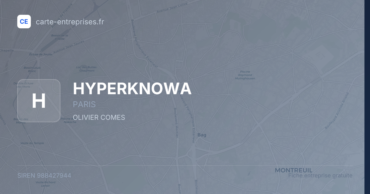 HYPERKNOWA — 988427944 — fiche entreprise