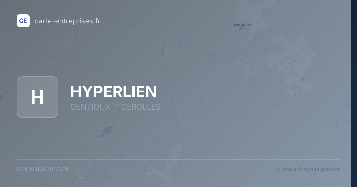HYPERLIEN — 829784388 — fiche entreprise