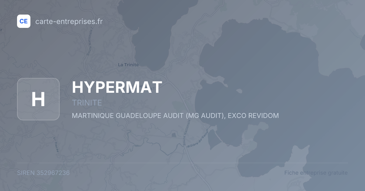 HYPERMAT — 352967236 — fiche entreprise