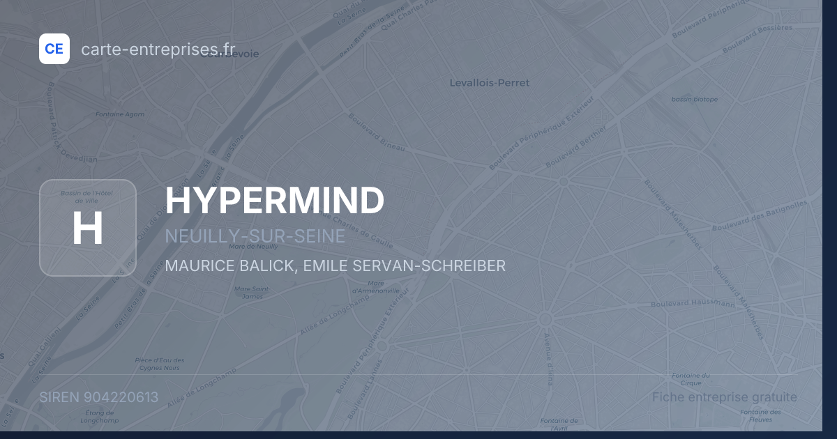 HYPERMIND — 904220613 — fiche entreprise