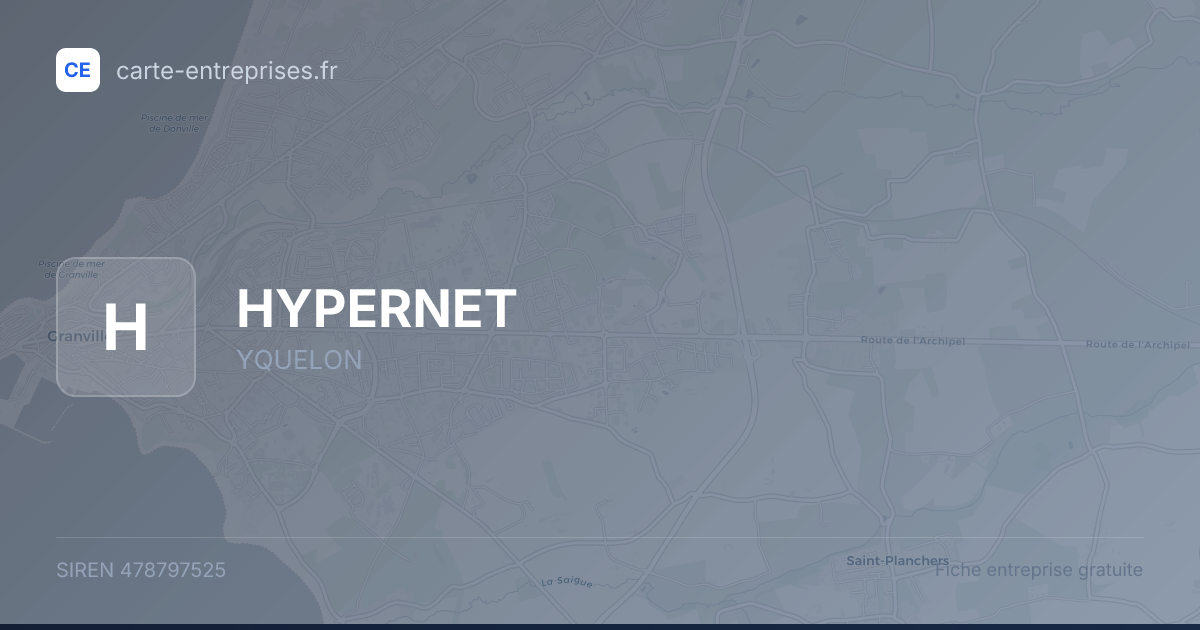 HYPERNET — 478797525 — fiche entreprise
