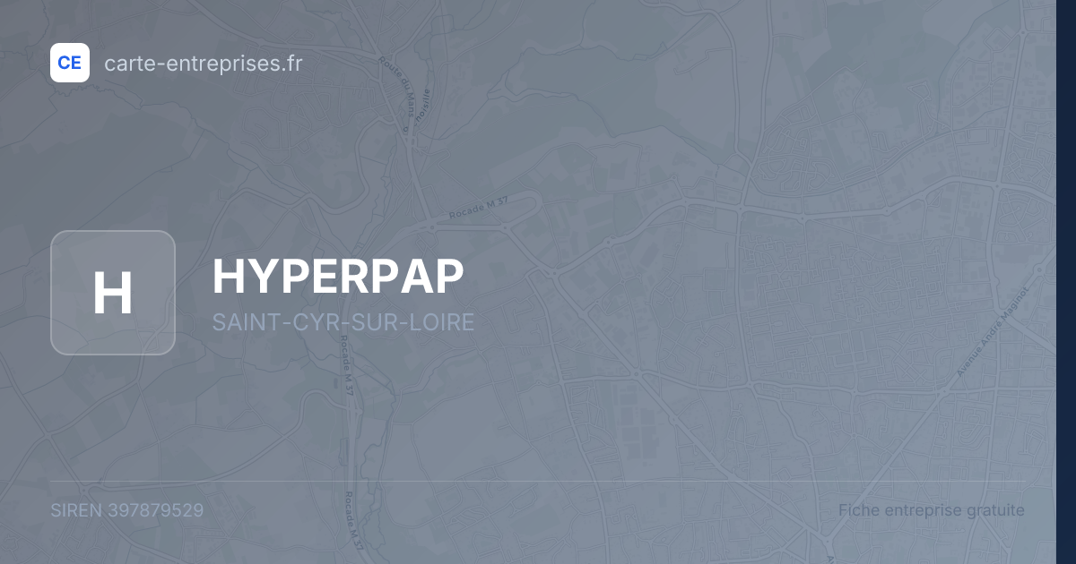 HYPERPAP — 397879529 — fiche entreprise