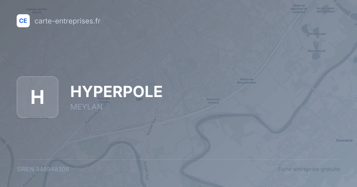 HYPERPOLE — 348948308 — fiche entreprise