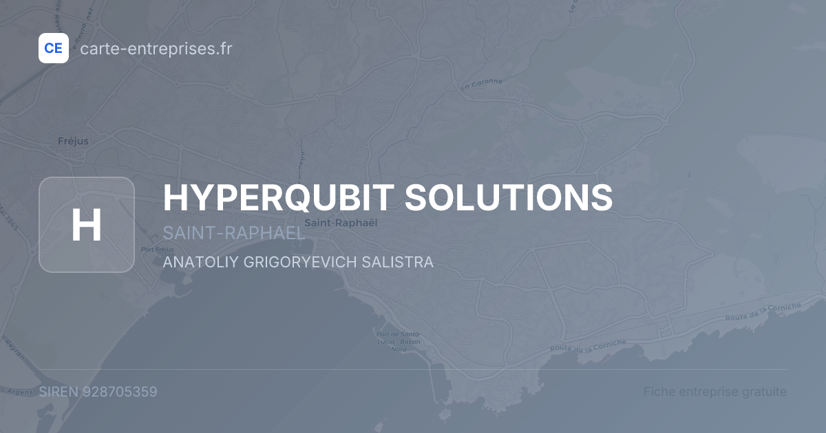 HYPERQUBIT SOLUTIONS — 928705359 — fiche entreprise