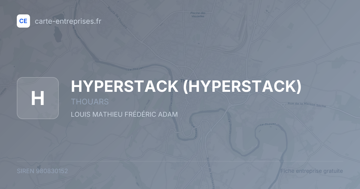 HYPERSTACK — 980830152 — fiche entreprise