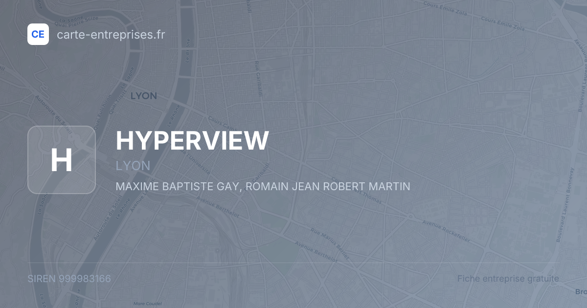 HYPERVIEW — 999983166 — fiche entreprise