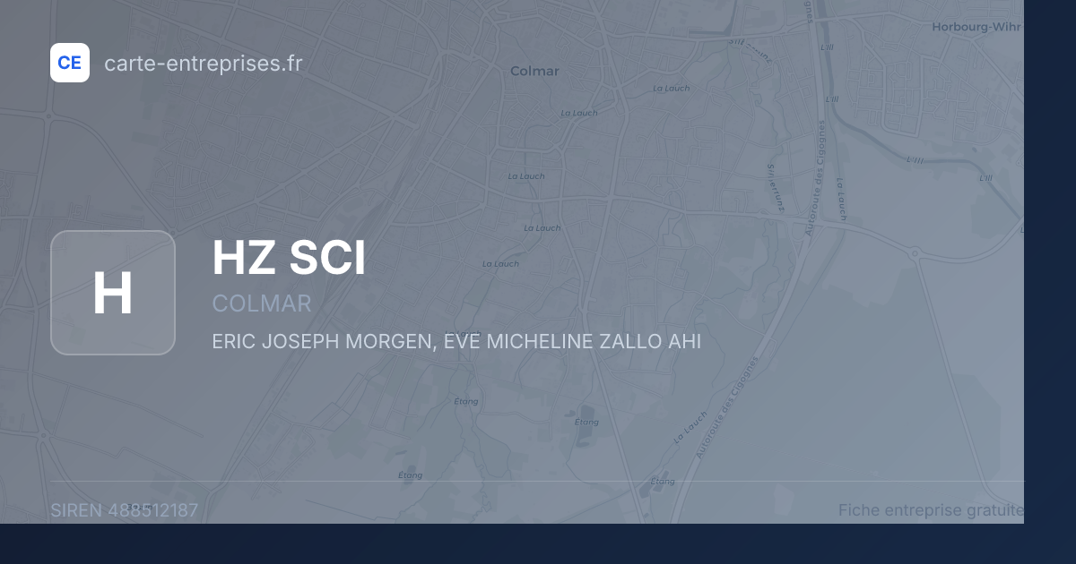 HZ SCI — 488512187 — fiche entreprise