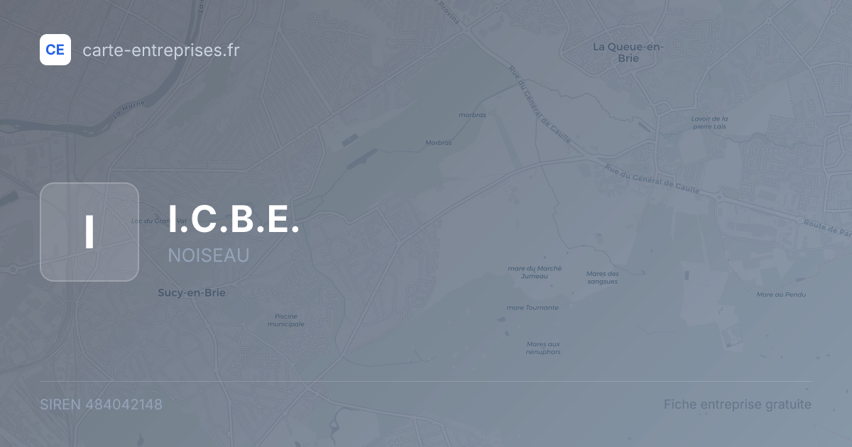 I.C.B.E. — 484042148 — fiche entreprise