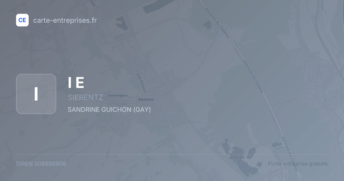 I E — 508888906 — fiche entreprise