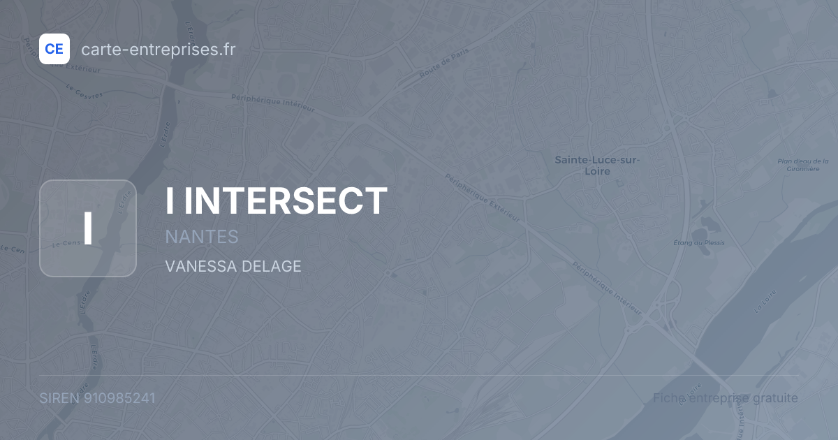 I INTERSECT — 910985241 — fiche entreprise
