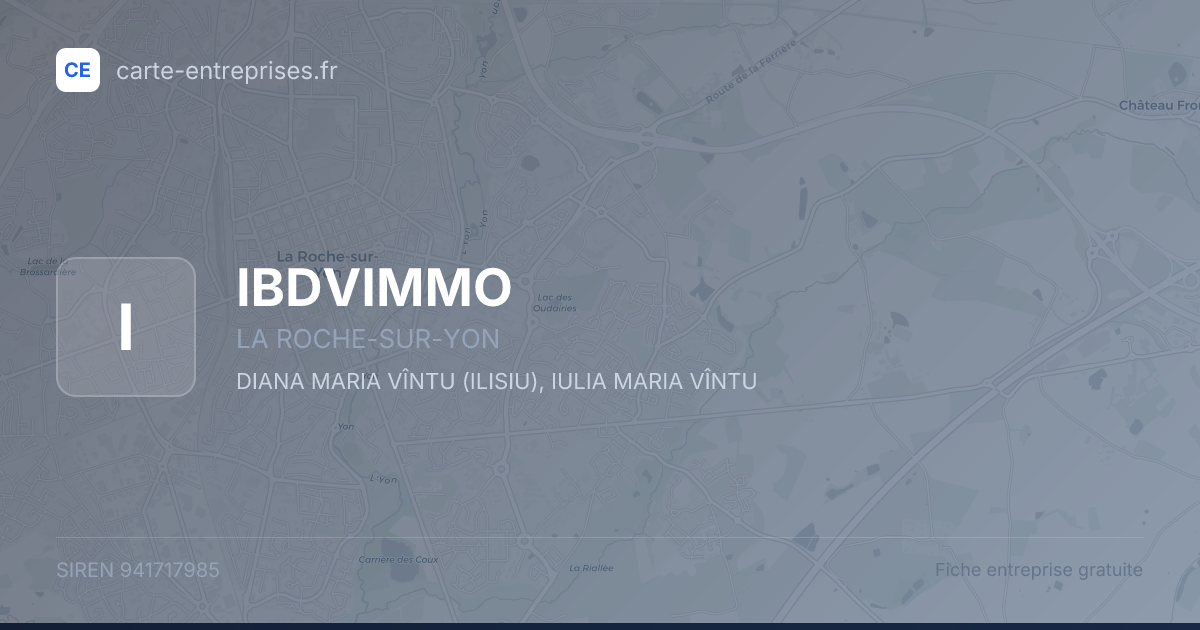 IBDVIMMO — 941717985 — fiche entreprise