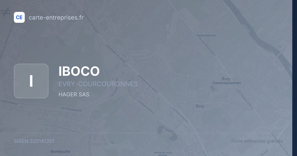 IBOCO — 320141351 — fiche entreprise