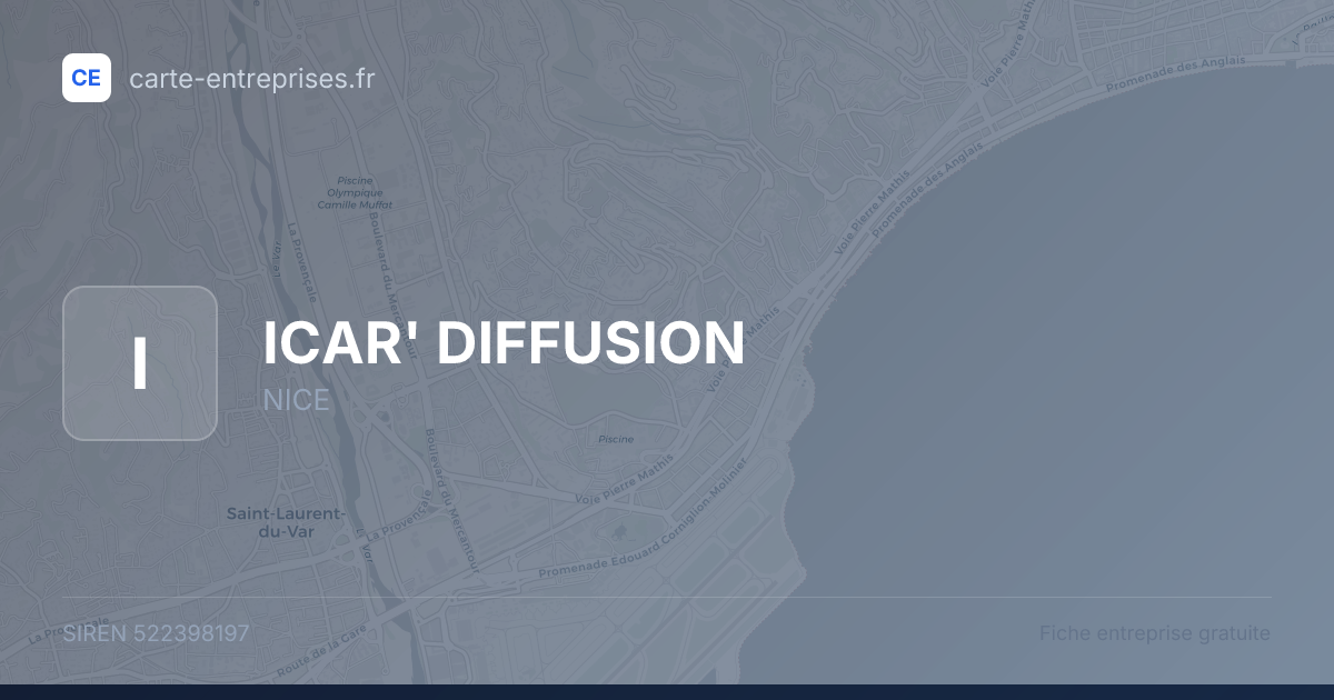 ICAR' DIFFUSION — 522398197 — fiche entreprise