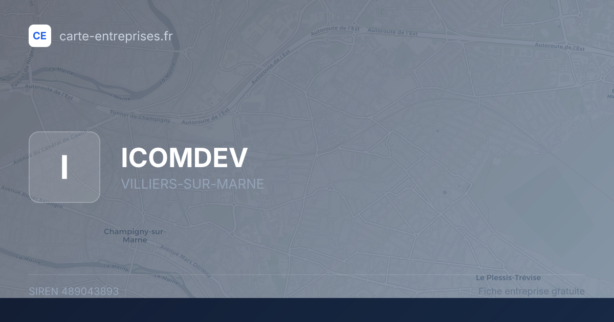 ICOMDEV — 489043893 — fiche entreprise