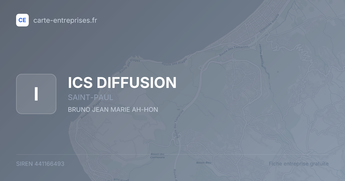ICS DIFFUSION — 441166493 — fiche entreprise