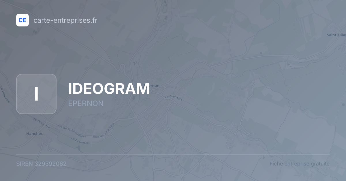 IDEOGRAM — 329392062 — fiche entreprise