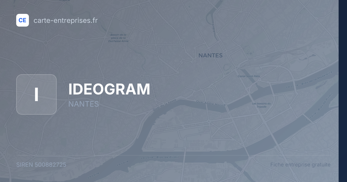 IDEOGRAM — 500882725 — fiche entreprise