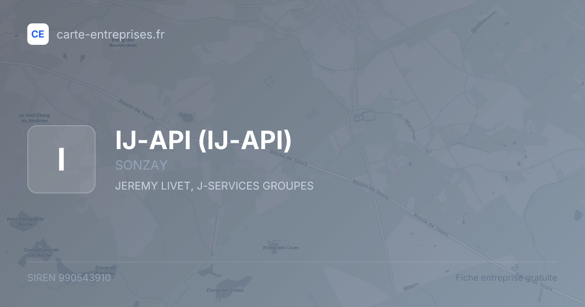 IJ-API — 990543910 — fiche entreprise