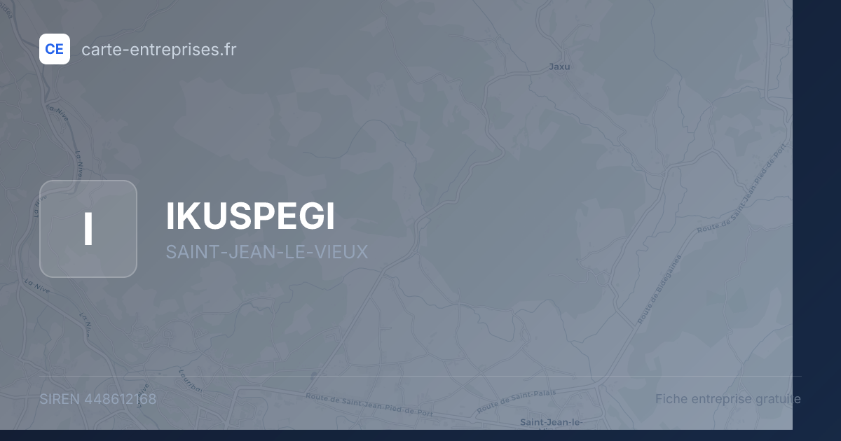 IKUSPEGI — 448612168 — fiche entreprise