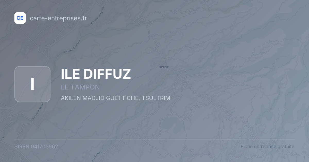 ILE DIFFUZ — 941706962 — fiche entreprise