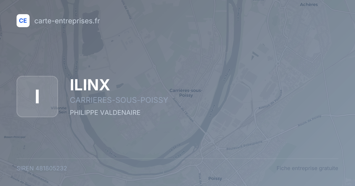 ILINX — 481805232 — fiche entreprise