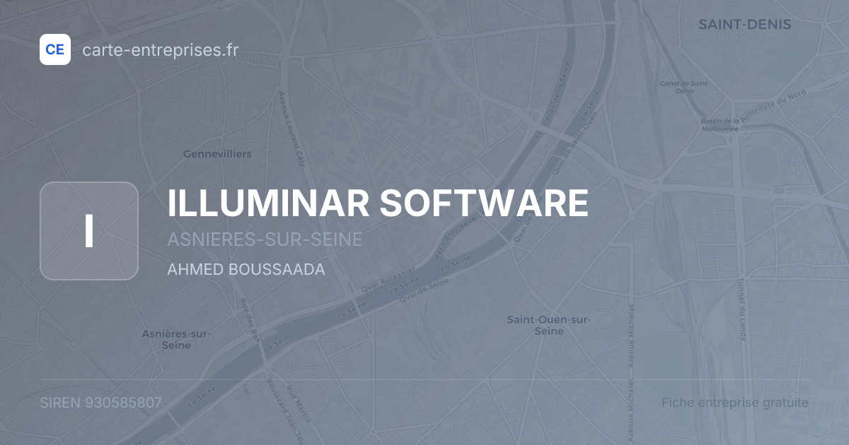 ILLUMINAR SOFTWARE — 930585807 — fiche entreprise