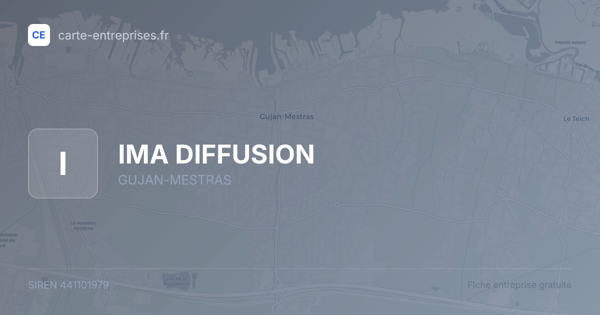 IMA DIFFUSION — 441101979 — fiche entreprise