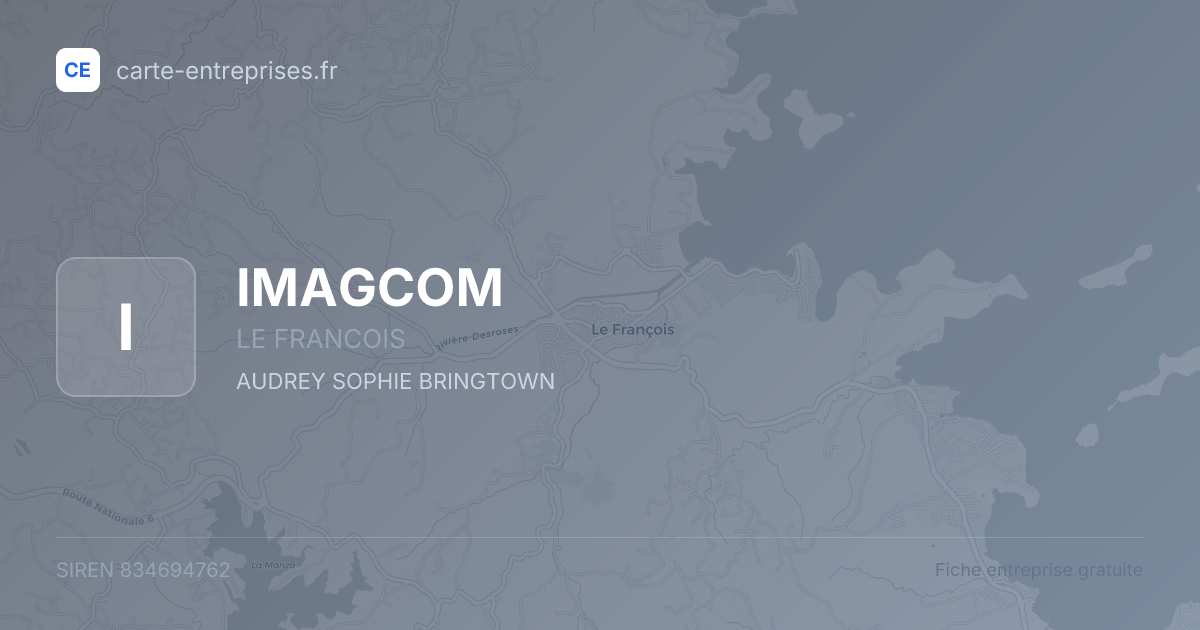 IMAGCOM — 834694762 — fiche entreprise
