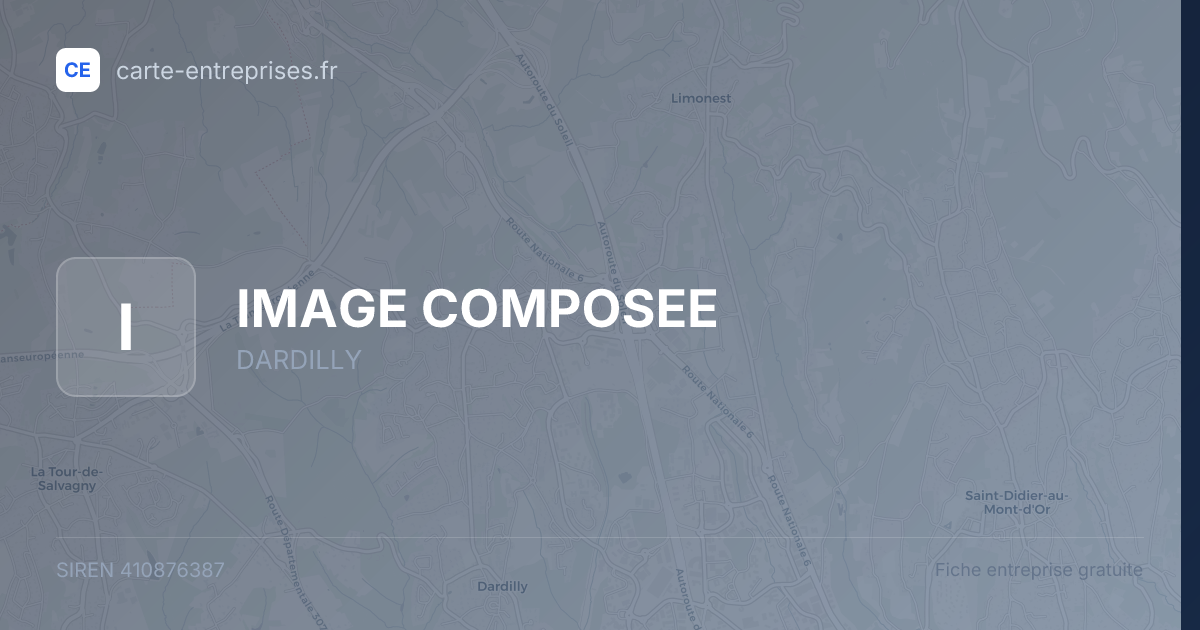 IMAGE COMPOSEE — 410876387 — fiche entreprise