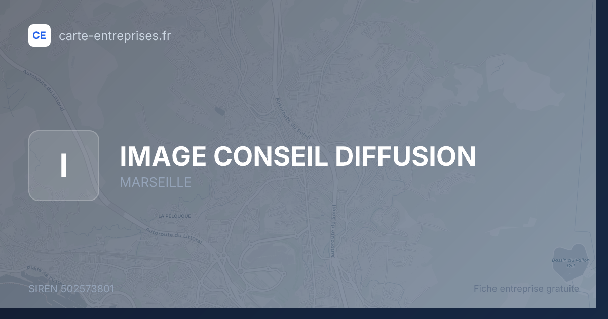IMAGE CONSEIL DIFFUSION — 502573801 — fiche entreprise