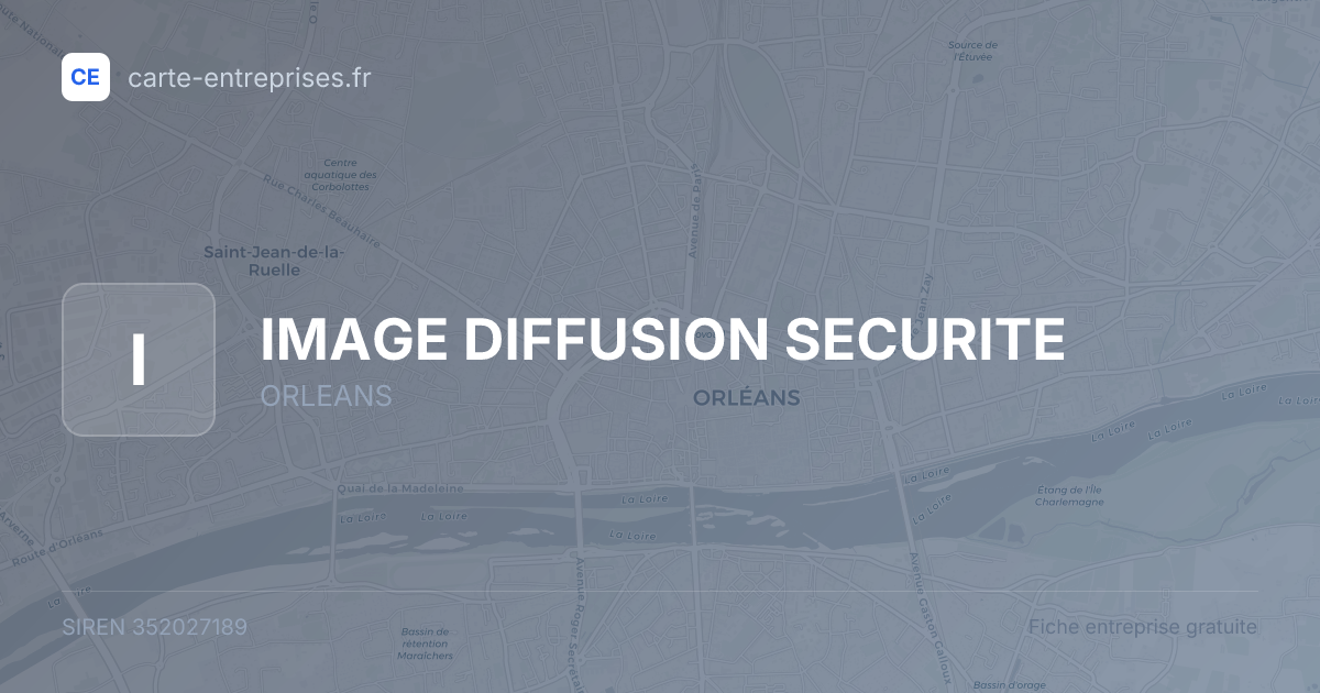 IMAGE DIFFUSION SECURITE — 352027189 — fiche entreprise